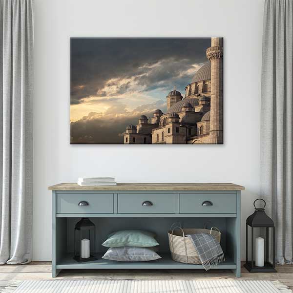 islam-kanvas-tablolar-10911-04 Türkiye Camileri Kanvas Duvar Tablosu – 10911