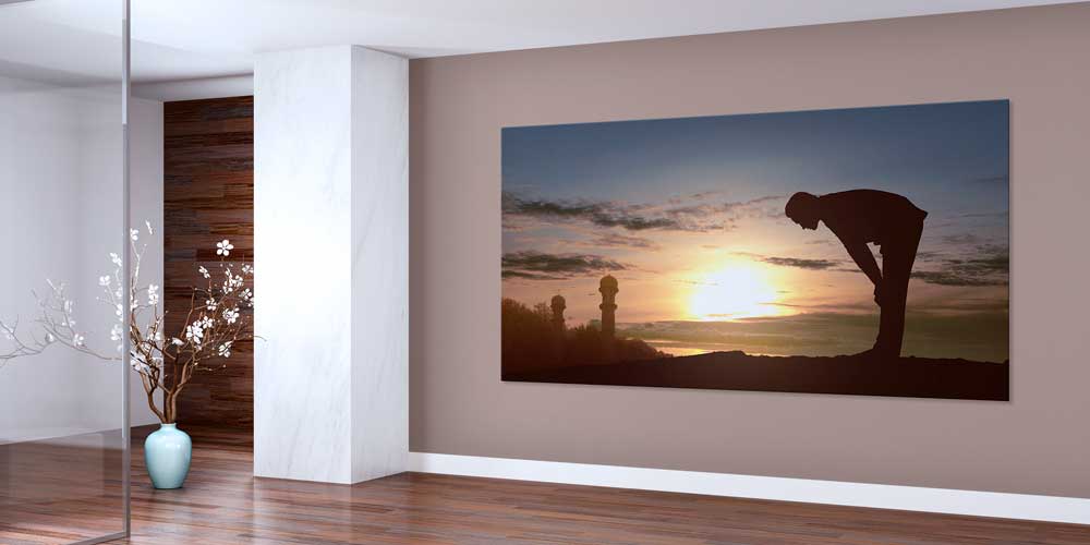 İslami Namaz Duvar Panosu 11351