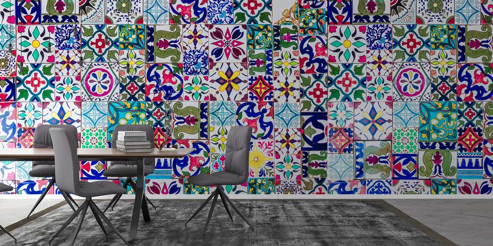 İslam Sanatı Desenli Duvar Kağıdı 6151