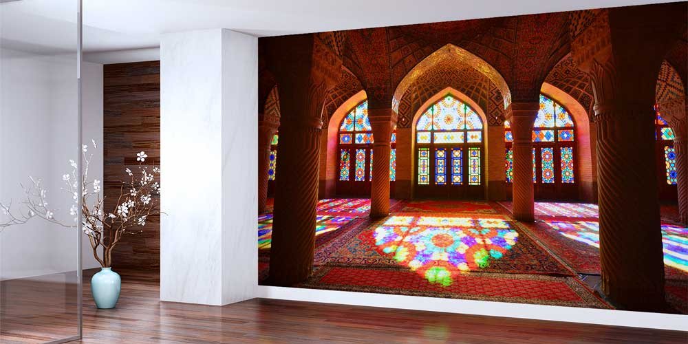 islam-sanati-duvar-dekoru-10423-01 Dünya Camileri Duvar Kağıdı - Nasir el-Mülk Camii Duvar Kaplaması 10423