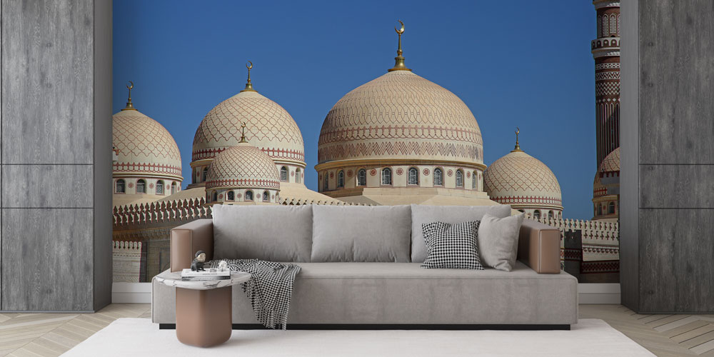 Şeyh Zayed Camii Gece Manzarası Duvar Kağıdı 6159