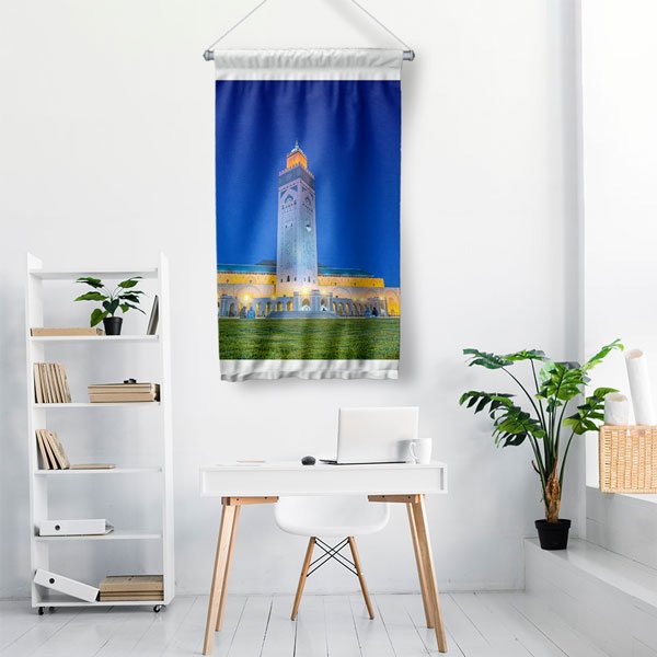 Sultan Qaboos Büyük Camii Duvar Flaması 10682