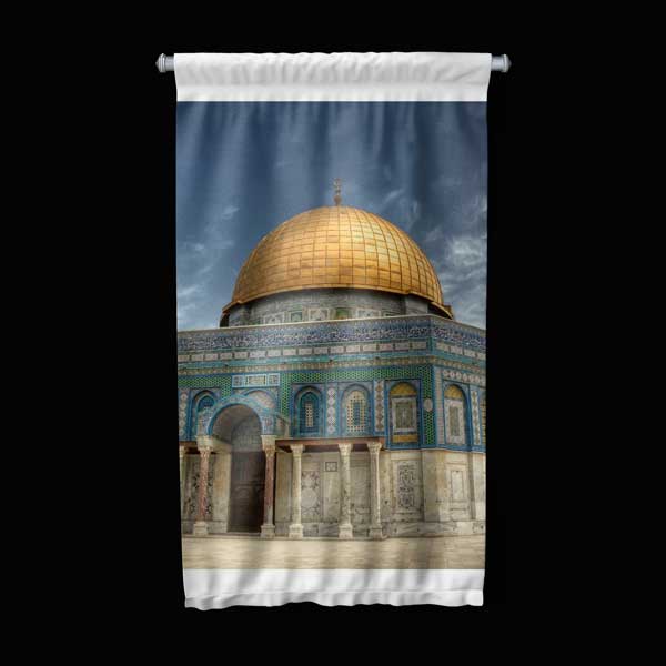 Kudüs Kubbet-üs-Sahra Duvar Flaması 10666