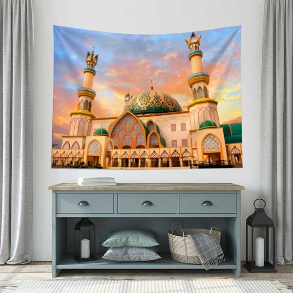 Sultan Mahmud Riayat Syah Camii Duvar Örtüsü 10547