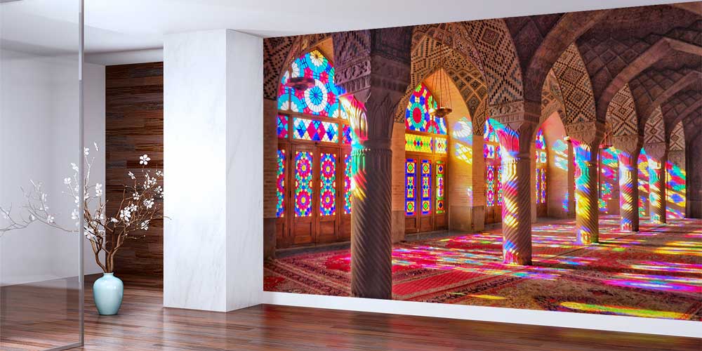 islami-duvar-kagidi-10435-01 Nasır El-Mülk Camii Vitray Duvar Kağıdı 10435