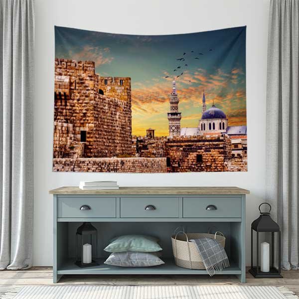 islami-duvar-ortusu-10554-02 Kudüs Şehir Duvarı ve Cami Duvar Örtüsü 10554