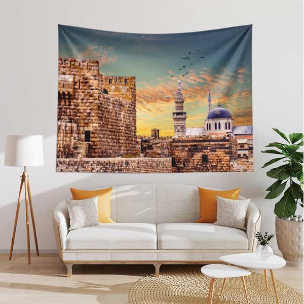 islami-duvar-ortusu-10554-03 Kudüs Şehir Duvarı ve Cami Duvar Örtüsü 10554