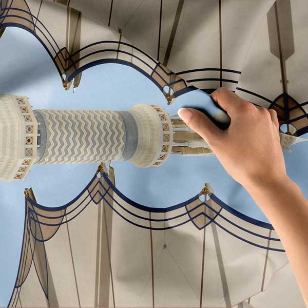 Medine Minare Temalı İslami Duvar Örtüsü 10634