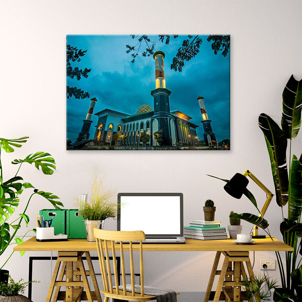 Baiturrahman Camii Temalı Kanvas Tablo – 10785