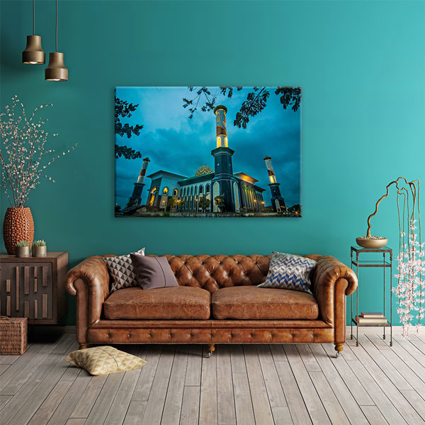 Baiturrahman Camii Temalı Kanvas Tablo – 10785