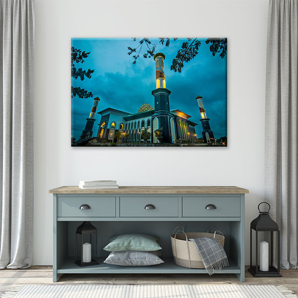 Baiturrahman Camii Temalı Kanvas Tablo – 10785