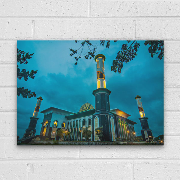 Baiturrahman Camii Temalı Kanvas Tablo – 10785
