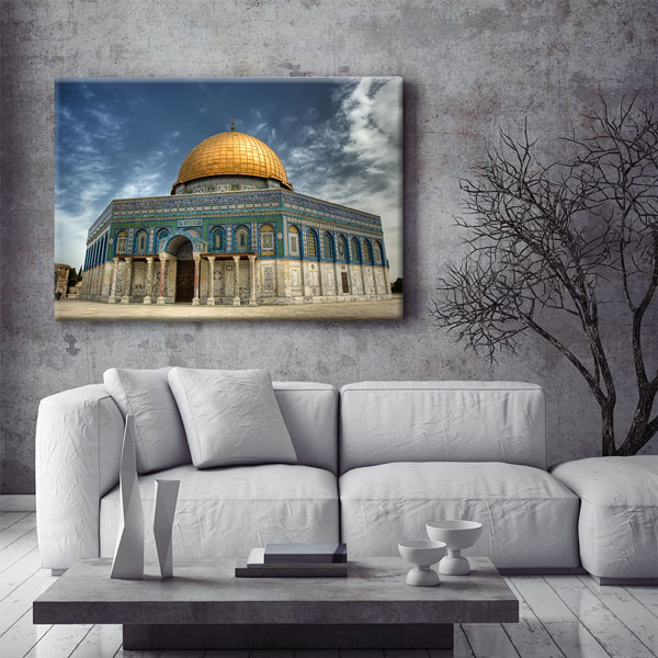 Kubbet-üs-Sahra Kanvas Tablo – 10774