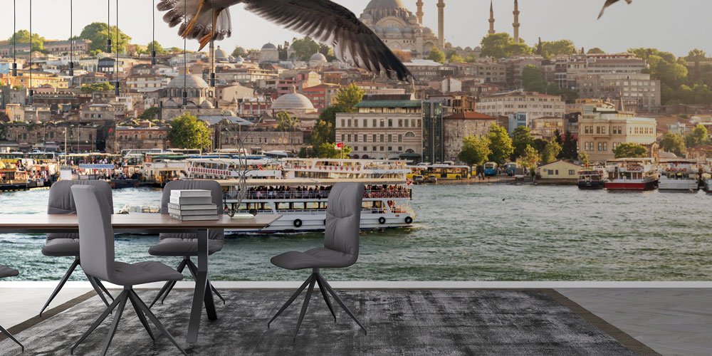 Türkiye Camileri Gece Manzaralı Duvar Kağıdı 6174