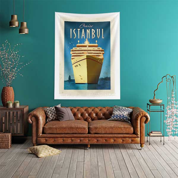 Cruise İstanbul Duvar Örtüsü 11839