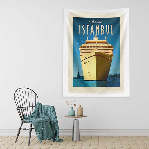 Cruise İstanbul Duvar Örtüsü 11839