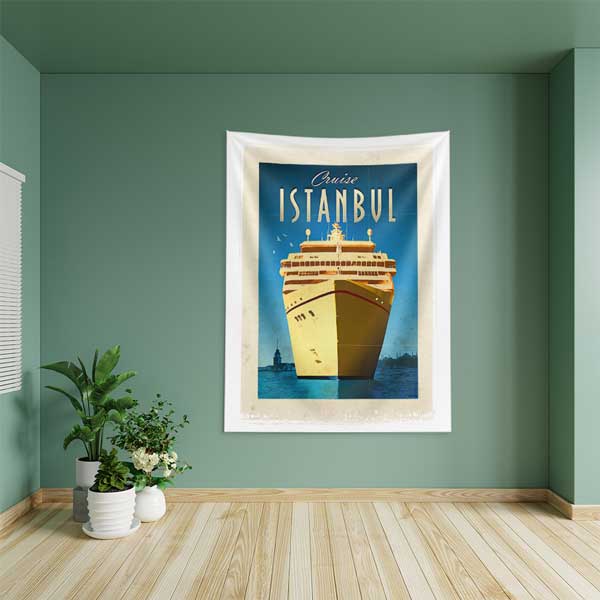 Cruise İstanbul Duvar Örtüsü 11839
