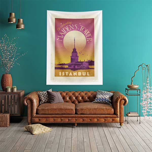 Kız Kulesi Duvar Örtüsü 11842