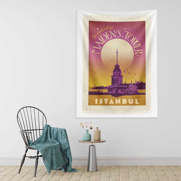 Kız Kulesi Duvar Örtüsü 11842