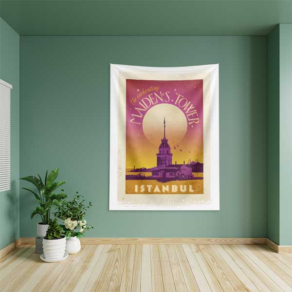 Kız Kulesi Duvar Örtüsü 11842