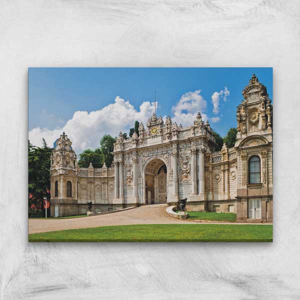 Dolmabahçe Sarayı Saltanat Kapısı Kanvas Tablo 12078