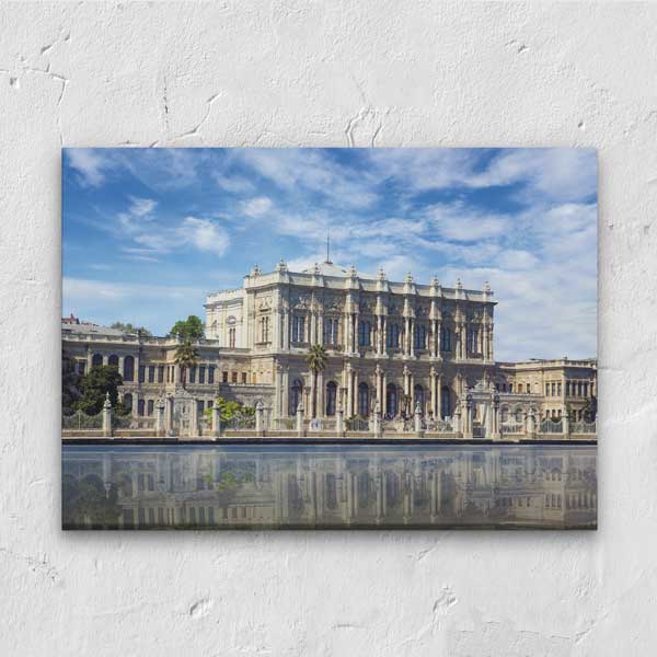 Dolmabahçe Sarayı Mimari Görünümü Kanvas Tablo 12077