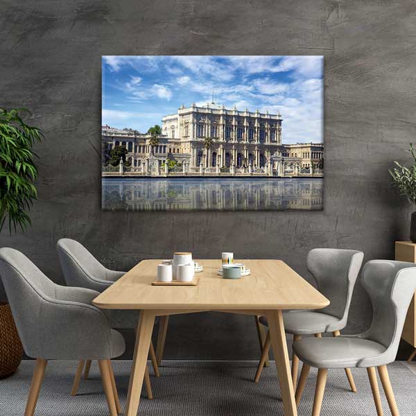 Dolmabahçe Sarayı Mimari Görünümü Kanvas Tablo 12077