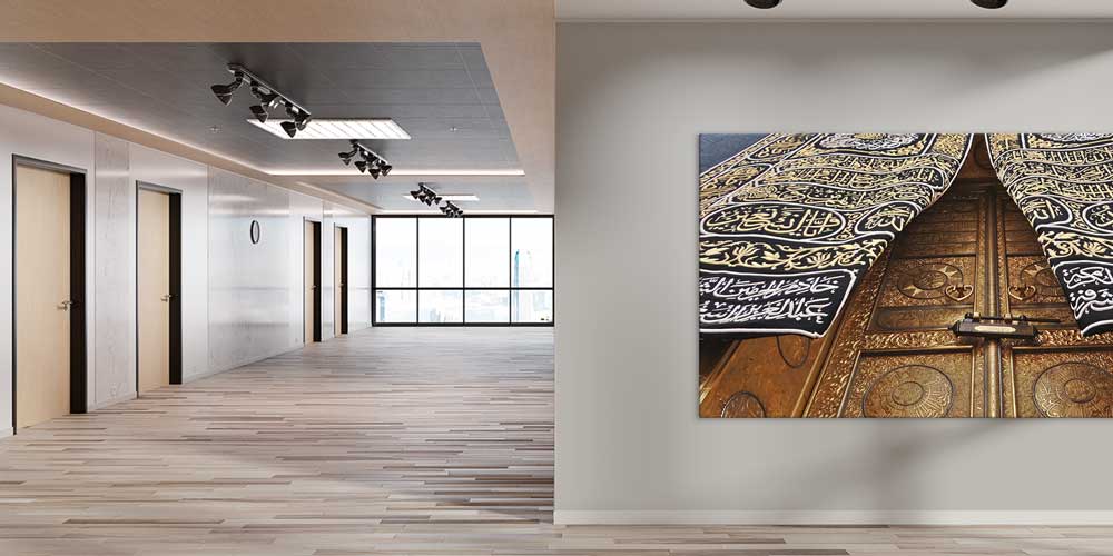 Kabe Kapısı Detaylı Büyük Ebatlı Duvar Dekoru – 11446