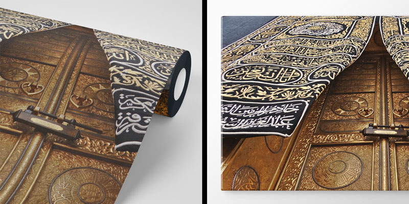 Kabe Kapısı ve Kisve Detaylı Duvar Kağıdı ve Duvar Giydirme 10482