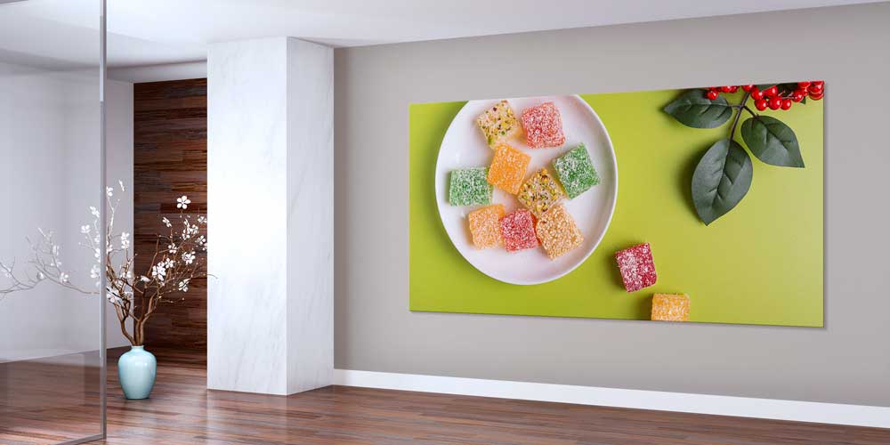 kafe-duvar-dekoru-12462-02 Renkli Lokum Temalı Büyük Ebat Duvar Dekoru – 12462