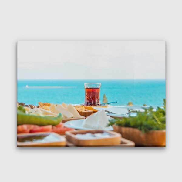 kahvalti-duvar-tablosu-12174-00 Kahvaltı Manzaralı Anadolu Mutfağı Duvar Tablosu – 12174