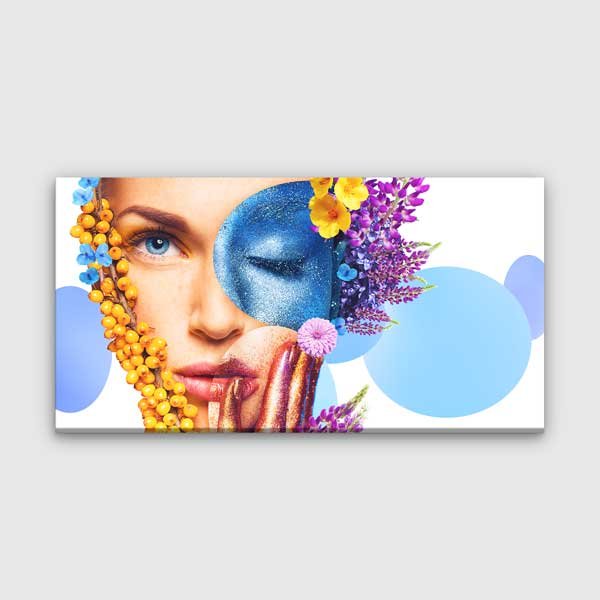 Yüz Sanatı Kuaför Duvar Tablosu – 5666