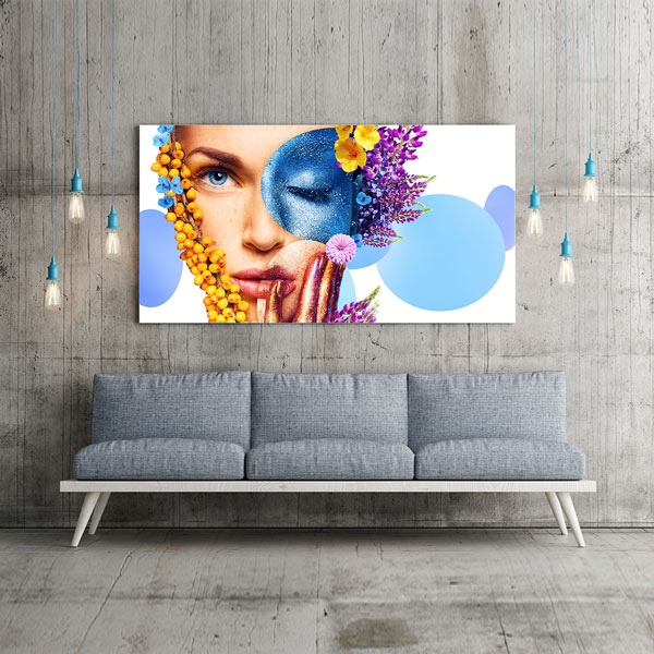Yüz Sanatı Kuaför Duvar Tablosu – 5666