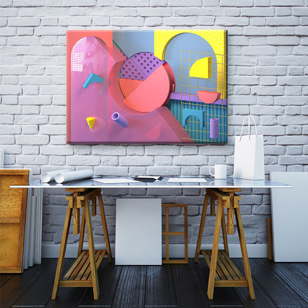 kanvas-tablo-5539-02 Renkli Geometrik Desen Kanvas Tablo – 5539