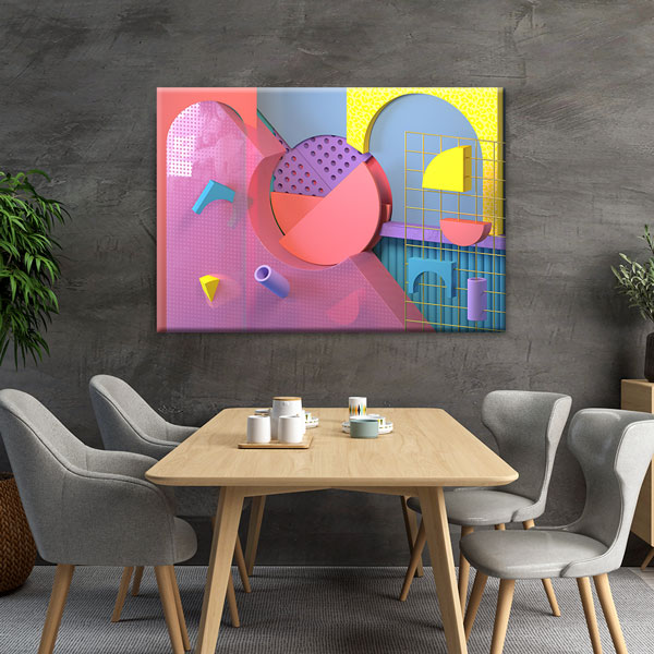 kanvas-tablo-5539-04 Renkli Geometrik Desen Kanvas Tablo – 5539