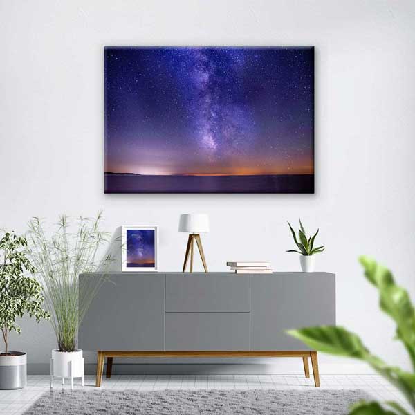 Samanyolu Deniz Ufku Kanvas Tablo 4321