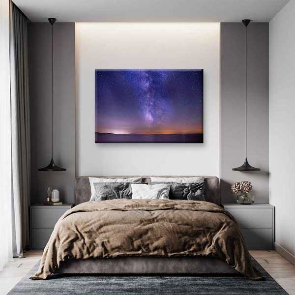 Samanyolu Deniz Ufku Kanvas Tablo 4321