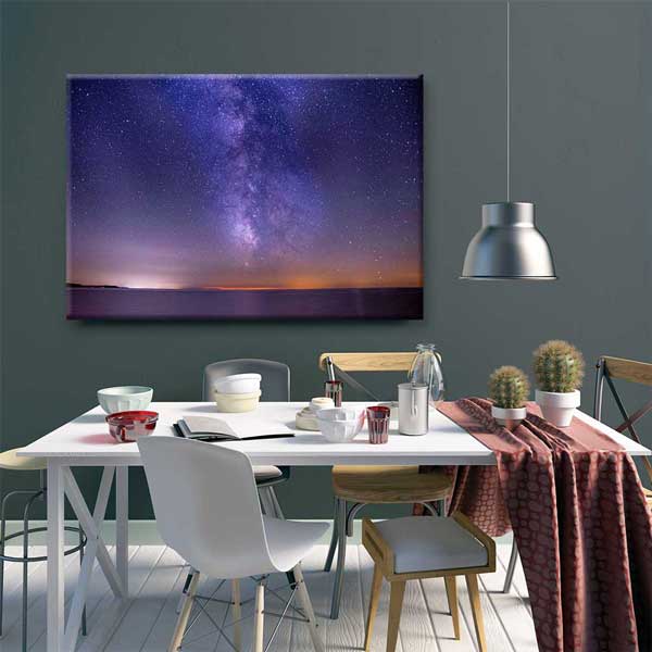 Samanyolu Deniz Ufku Kanvas Tablo 4321