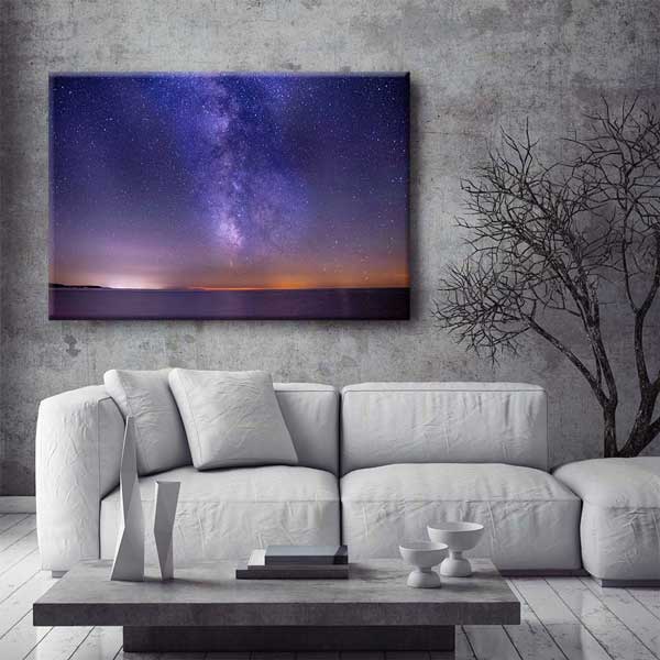 Samanyolu Deniz Ufku Kanvas Tablo 4321