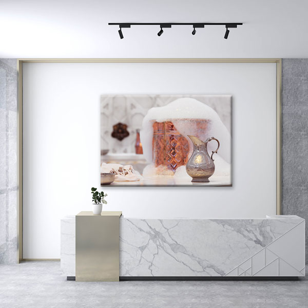 Geleneksel Hamam Köpük Ritüeli Kanvas Tablo – 5915