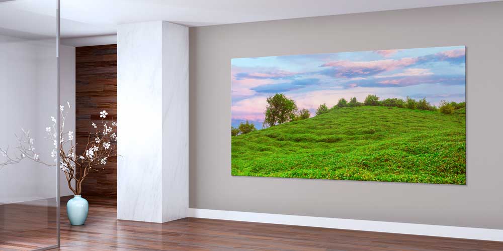 Yeşil Tepeler Karadeniz Manzarası Büyük Ebatlı Duvar Dekoru 11947