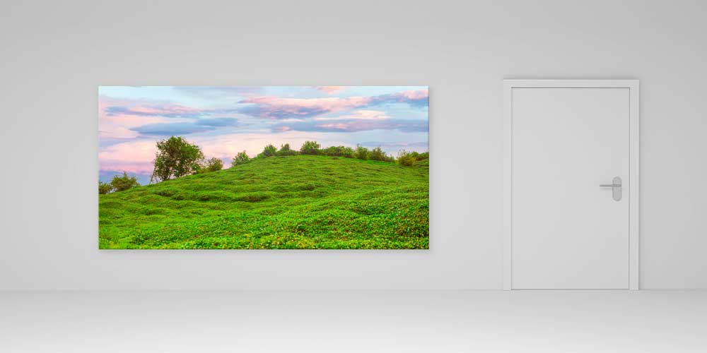 Yeşil Tepeler Karadeniz Manzarası Büyük Ebatlı Duvar Dekoru 11947