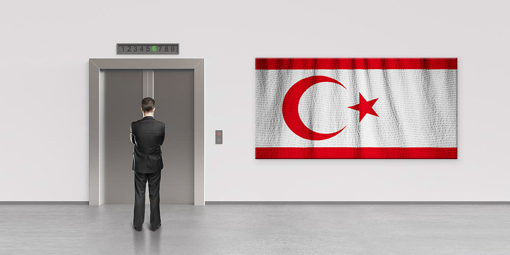 Kıbrıs Türk Bayrağı Duvar Dekoru Büyük Ebatlı Dekoratif Baskı 7865