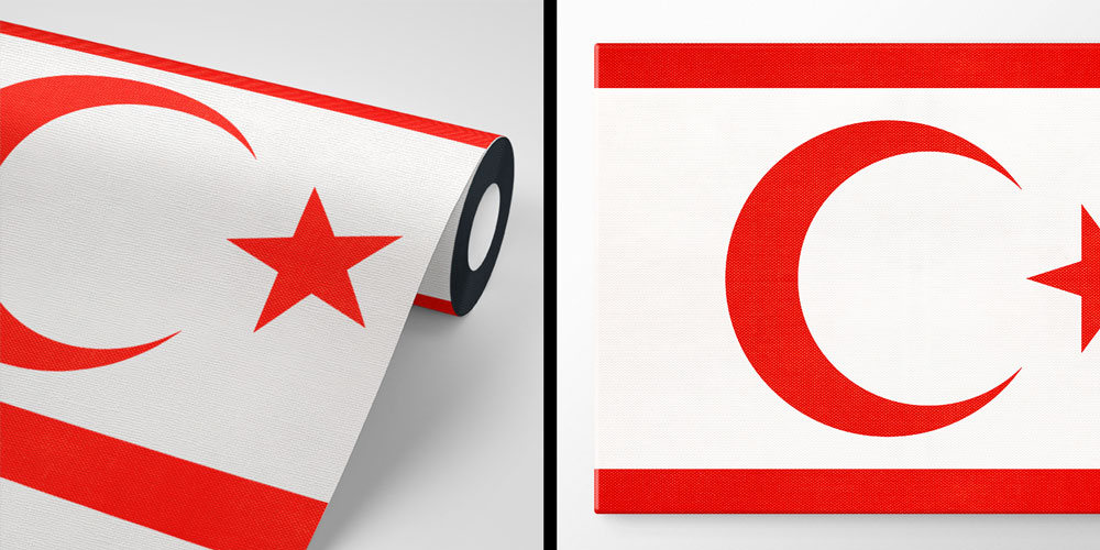 Kıbrıs Bayrağı Modern Duvar Kağıdı 7759