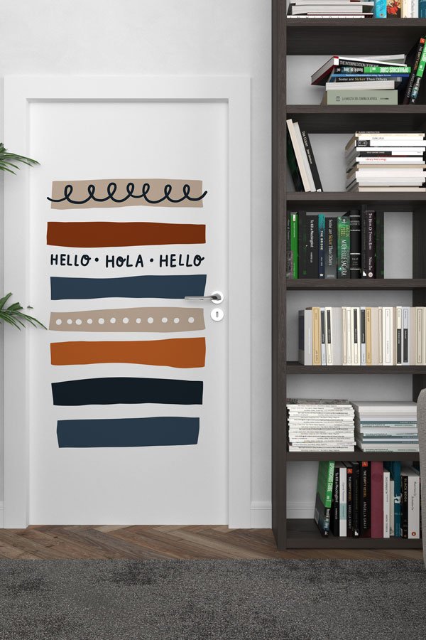 Bebek - Çocuk Odası Kapı Tasarımı 9925