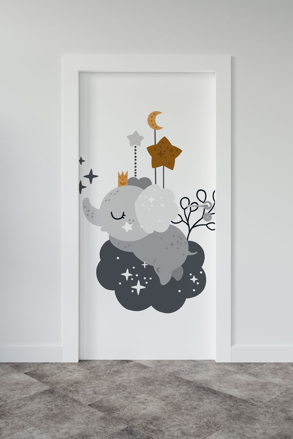 Bebek - Çocuk Odası Kapı Tasarımı 9920