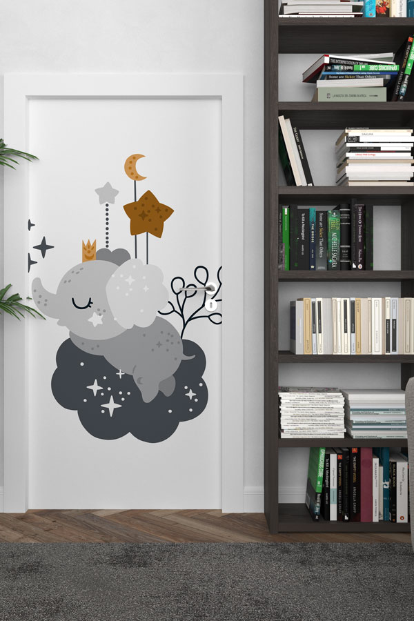 Bebek - Çocuk Odası Kapı Tasarımı 9920