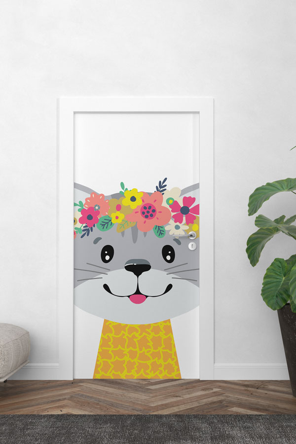 Bebek - Çocuk Odası Kapı Tasarımı 9953