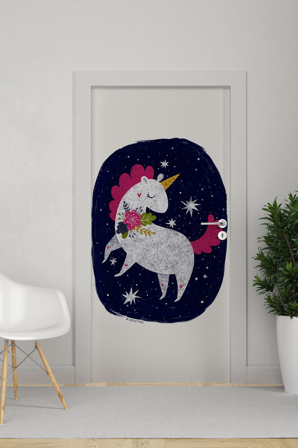 Bebek - Çocuk Odası Kapı Tasarımı 9943