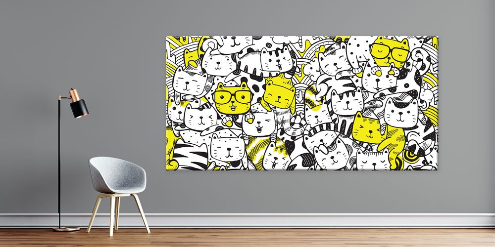 Bu büyük ebatlı duvar dekoru anaokulları ve kreşler 10156